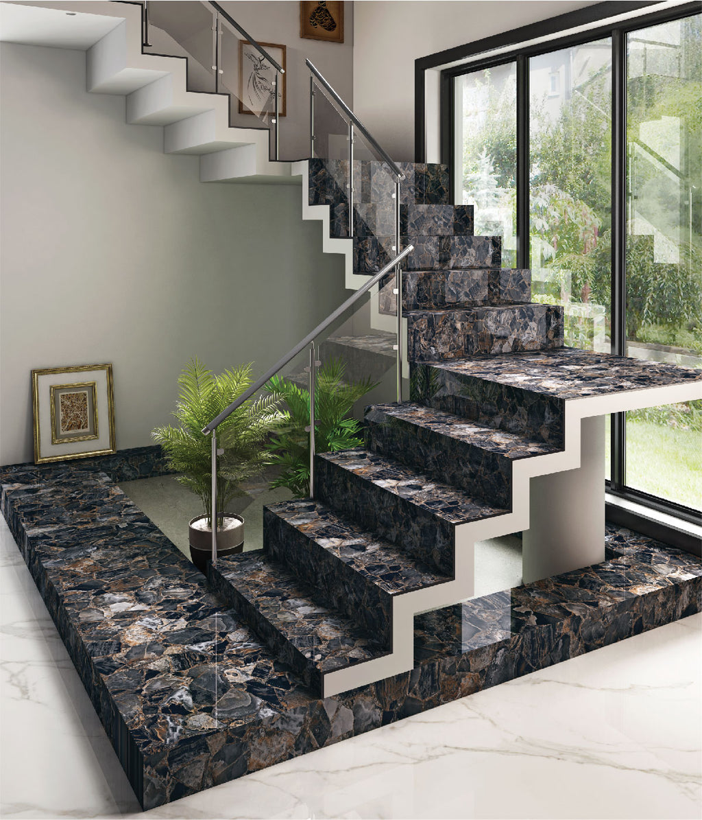 Stair tile | porcelain tile 