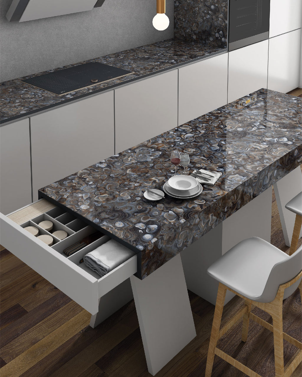 COUNTERTOP TILE | intaglio 